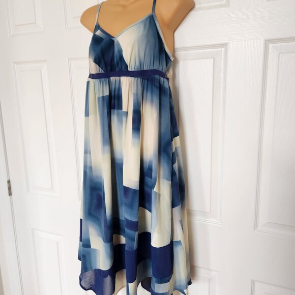 SIMPLE VERA VERA VANG SLEEVELESS SUMMER ABSTRACT GRAPHICAL DRESS SIZE S - Picture 3 of 7